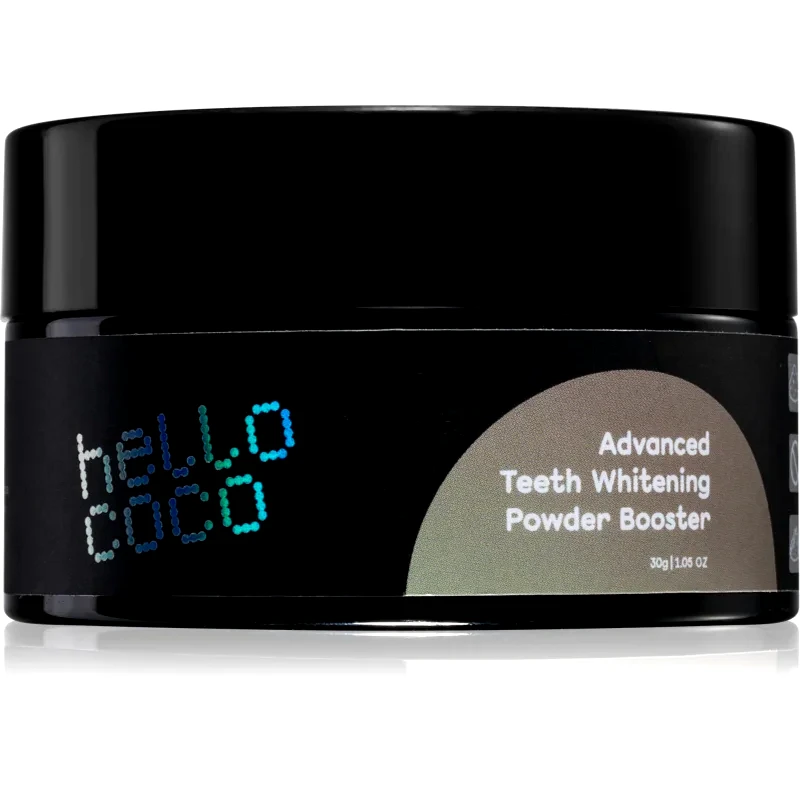 Hello Coco Hello Coco Advanced Whitening Powder Booster λευκαντική οδοντική πούδρα 30 γρ