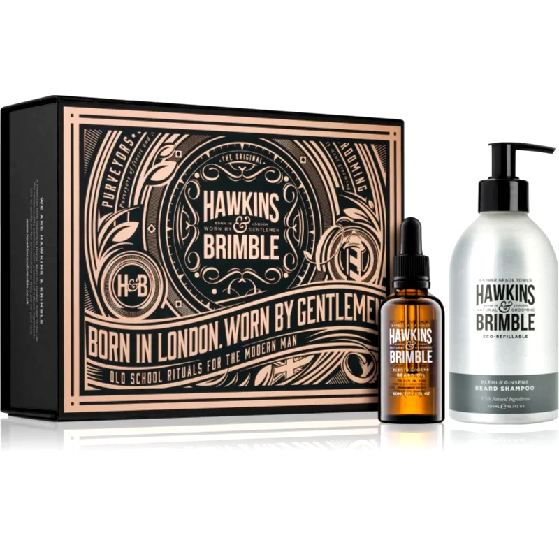Hawkins & Brimble Hawkins & Brimble Beard Care Gift Set σετ δώρου για γενειάδα