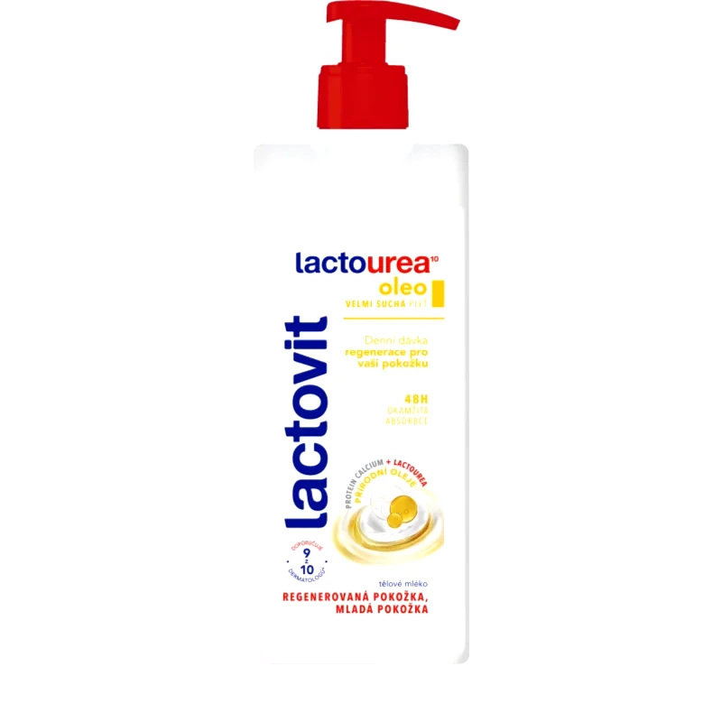 Lactovit Lactovit LactoUrea Oleo αναγεννητικό γάλα για το σώμα για πολύ ξηρό δέρμα 400 μλ
