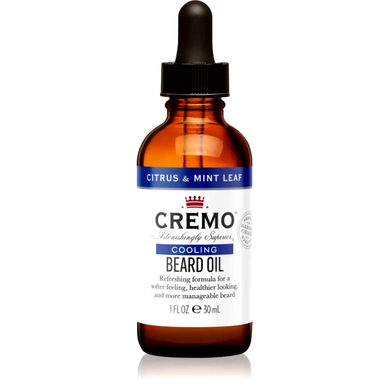 Cremo Cremo Cooling Beard Oil Citrus & Mint Leaf λάδι για τα γένια 30 ml