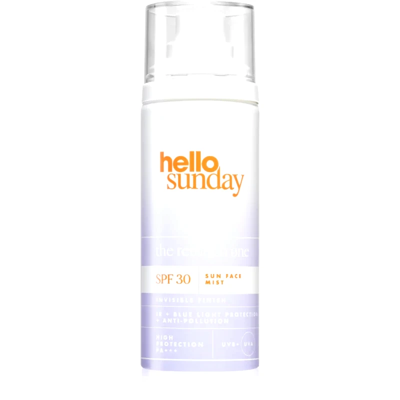 hello sunday the retouch one προστατευτική ομίχλη προσώπου κατά της επίδρασης των καιρικών συνθηκών SPF 30 75 ml φωτογραφία
