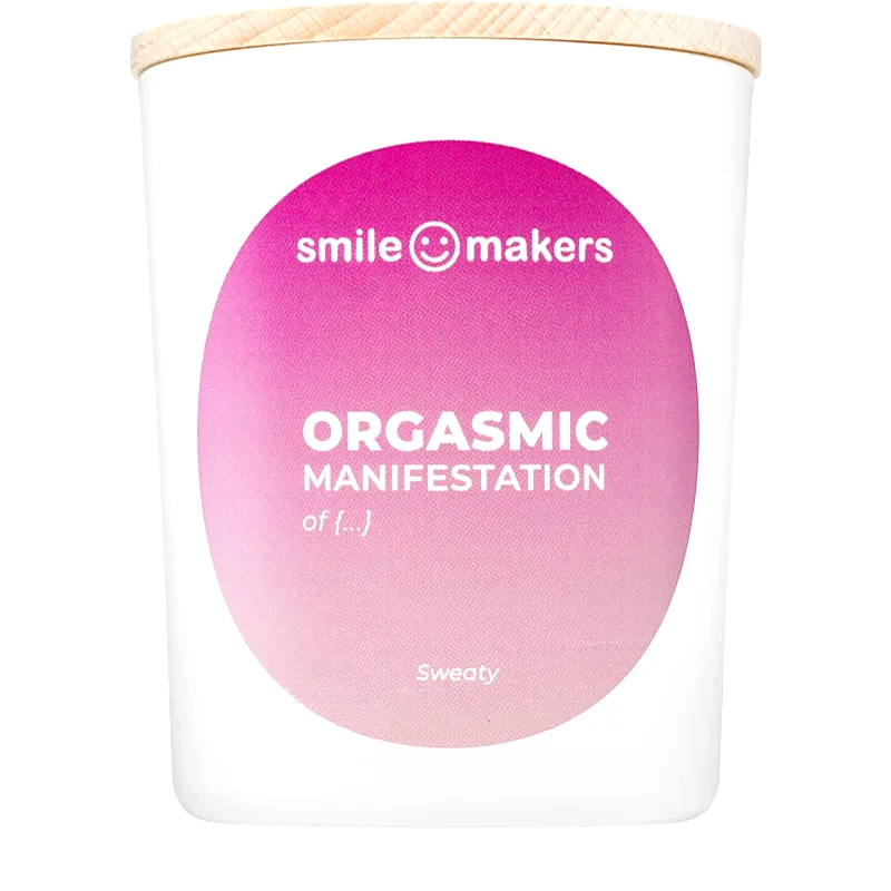 Smile Makers Smile Makers Orgasmic Manifestations αρωματικό κερί Sweaty 180 γρ