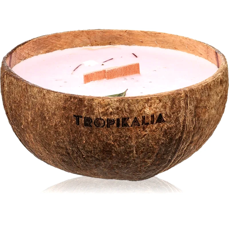 Tropicandle Tropicandle Frozen Cranberry αρωματικό κερί με ξύλινο φιτίλι 350 ml