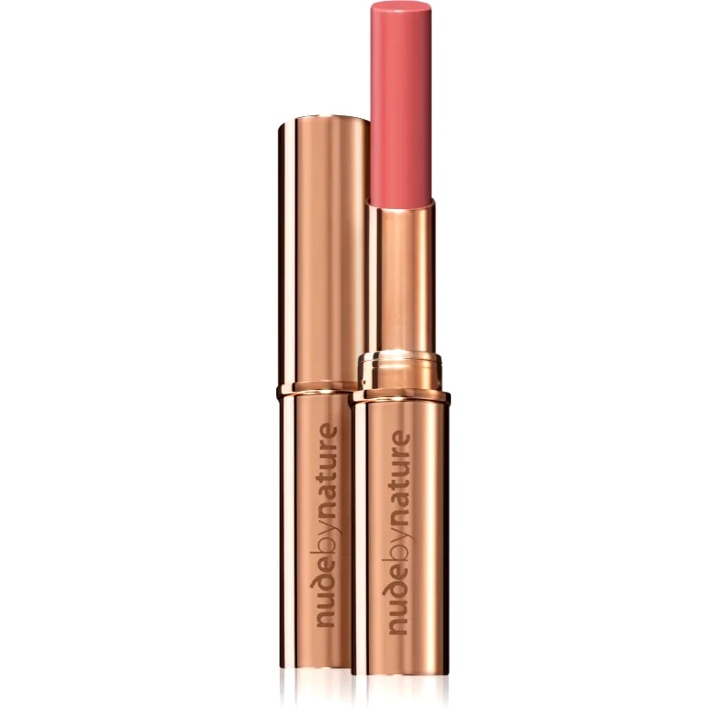 Nude by Nature Nude by Nature Creamy Matte κρεμώδες κραγιόν με ματ αποτελέσματα απόχρωση 02 Sunset 2,75 γρ
