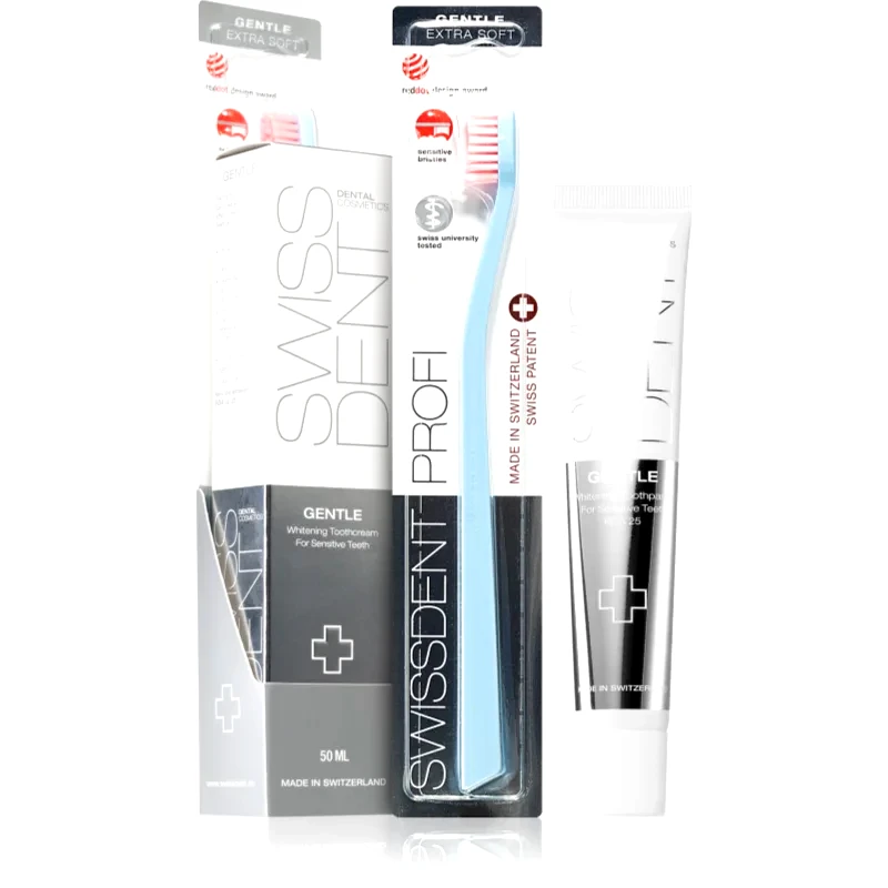 Swissdent Swissdent Gentle Combo Pack σετ για άψογα καθαρά δόντια Mint