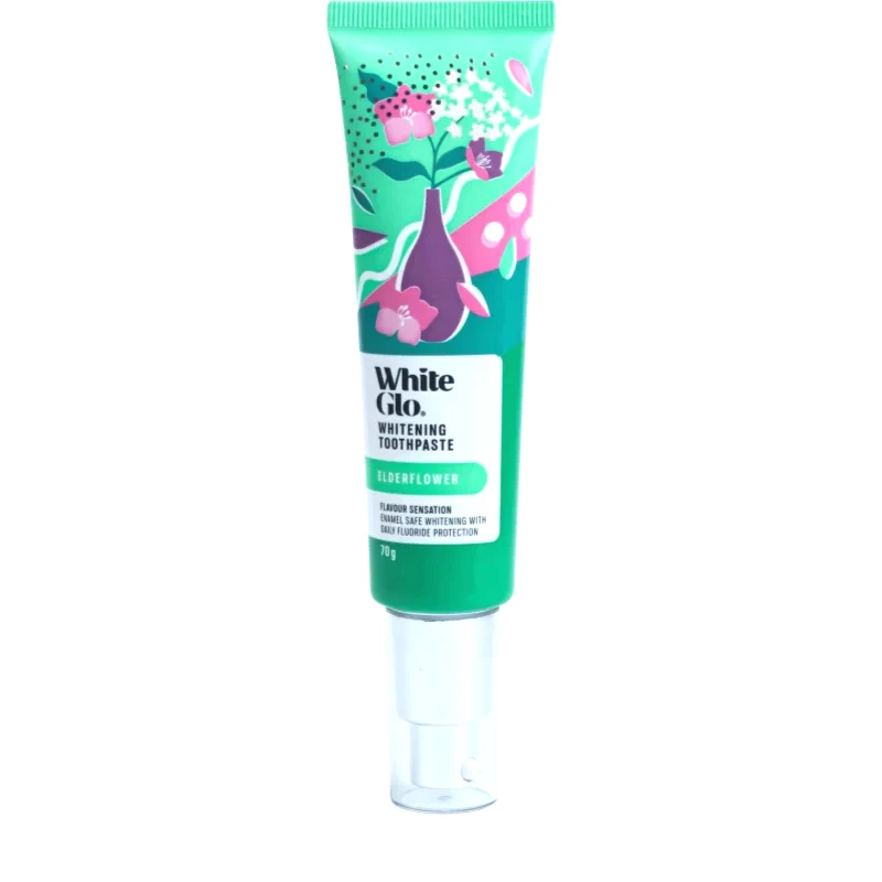 White Glo White Glo Whitening Toothpaste Eldeflower οδοντόκρεμα 70 γρ