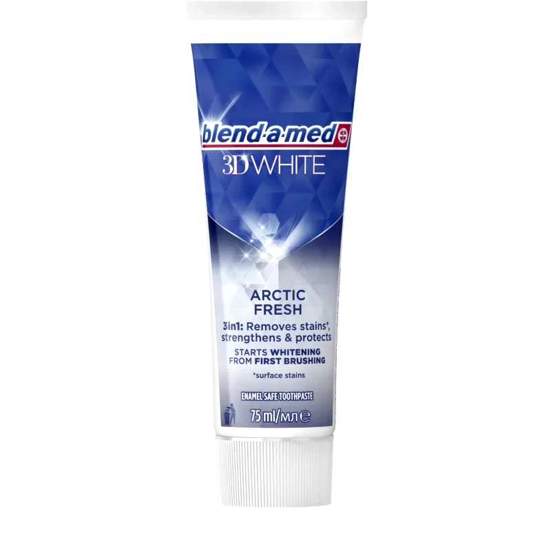 Blend-a-med Blend-a-med 3D White Arctic Fresh λευκαντική οδοντόκρεμα 75 ml