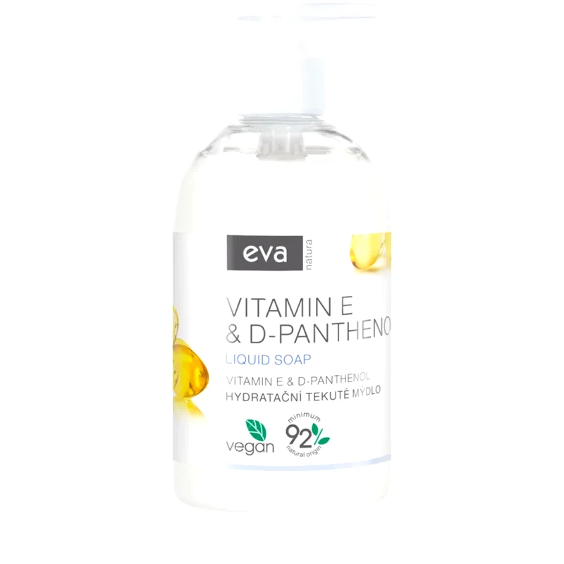 Eva Natura Eva Natura Vitamin E & D-Panthenol υγρό σαπούνι για τα χέρια 500 ml