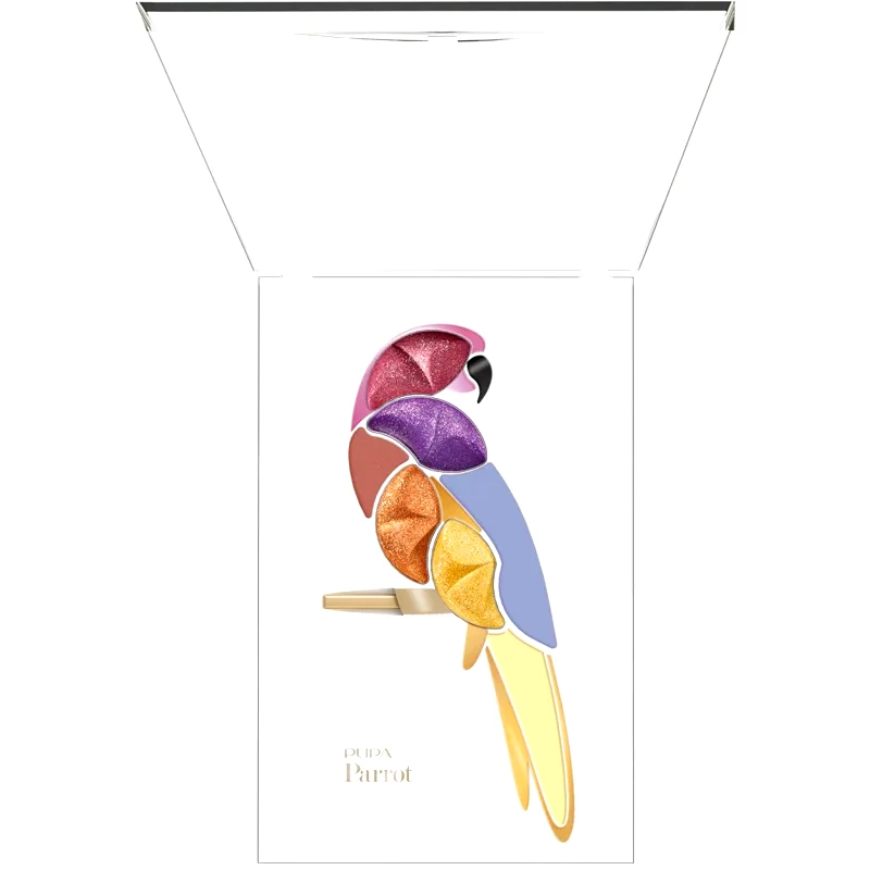 PUPA Milano PUPA Milano Parrot παλέτα με σκιές ματιών διάφορες αποχρώσεις 001 Samba 300 γρ