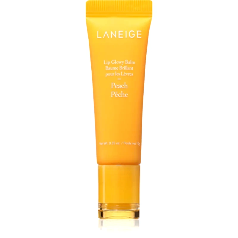 LANEIGE LANEIGE Lip Glowy Balm Βάλσαμο για χείλη προσθέτει ενυδάτωση και λάμψη απόχρωση Peach 10 γρ