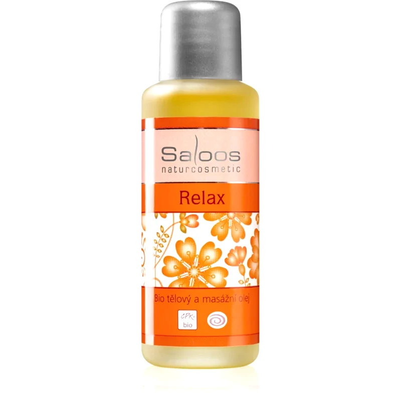 Saloos Saloos Bio Body And Massage Oils Relax λάδι σώματος για μασάζ 50 ml