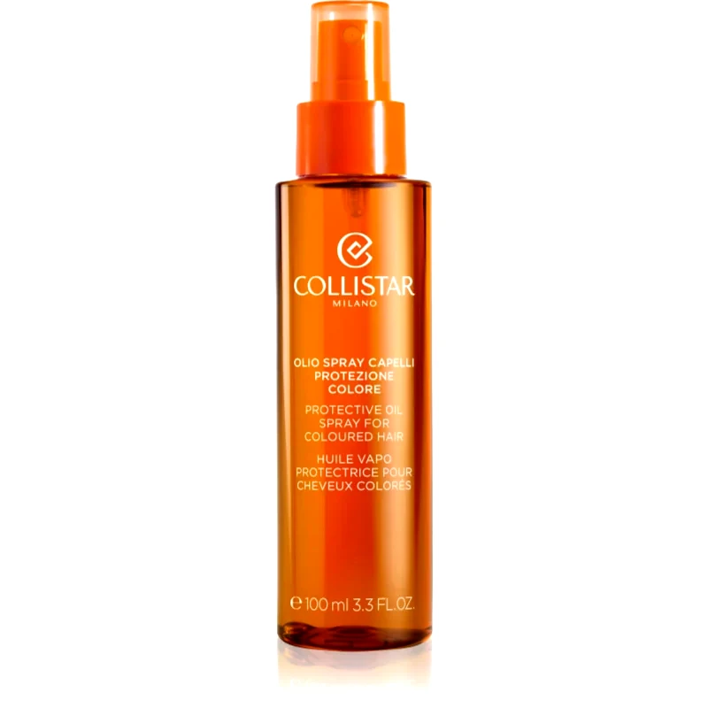 Collistar Collistar Protective Oil Spray for Coloured Hair προστατευτικό λάδι μαλλιών κατά της ηλιακής ακτινοβολίας για βαμμένα μαλλιά σε σπρέι 100 ml