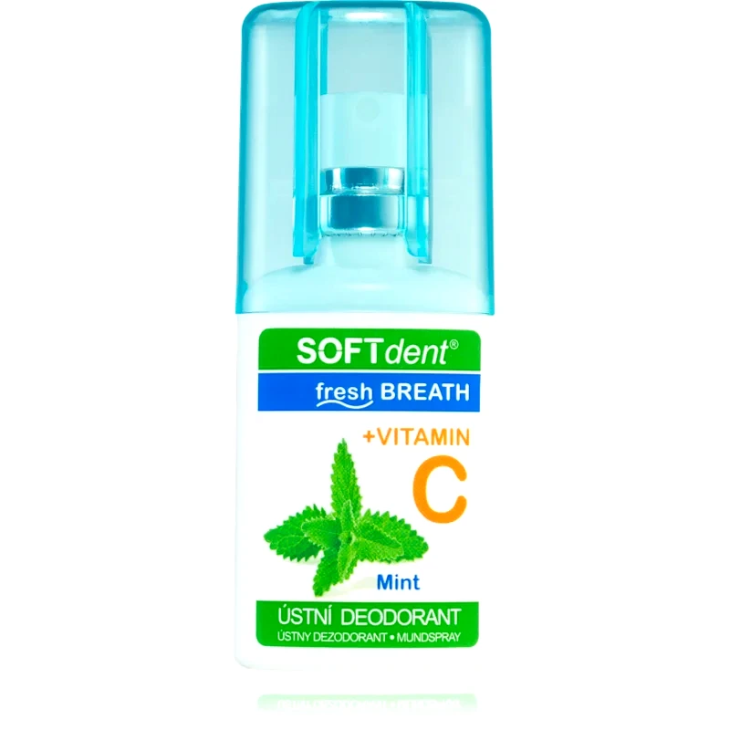 SOFTdent SOFTdent Fresh Mint στοματικό διάλυμα για μακράς διαρκείας δροσερή αναπνοή 20 ml