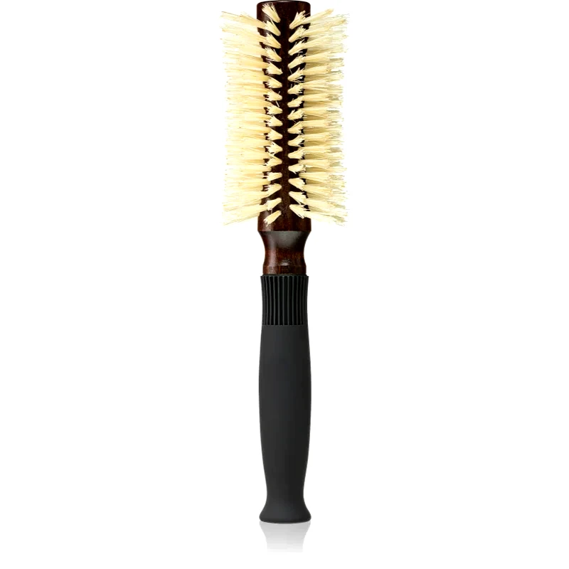 Christophe Robin Christophe Robin Pre-Curved Blowdry Hairbrush στρογγυλή βούρτσα για τα μαλλιά με τρίχες αγριογούρουνου 1 τμχ