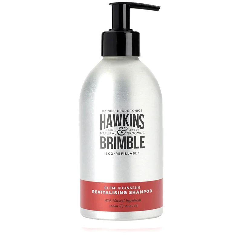 Hawkins & Brimble Hawkins & Brimble Revitalising Shampoo αναζωογονητικό σαμπουάν για τα μαλλιά για άντρες 300 μλ