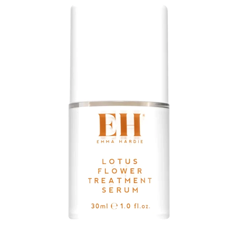 Emma Hardie Emma Hardie Lotus Flower Treatment Serum ορός προσώπου για ρύθμιση σμηγματόρριας και συμπτωμάτων της ακμής χωρίς άρωμα 30 ml