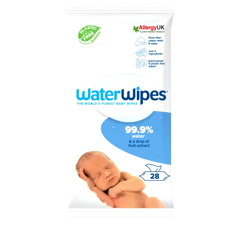 WaterWipes WaterWipes Water Wipes Baby Wipes παιδικά απαλά υγρομάντηλα 28 τμχ