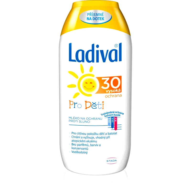 Ladival Ladival Kids παιδικό αντηλιακό γαλάκτωμα SPF 30 200 ml