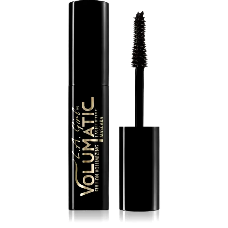 L.A. Girl Cosmetics L.A. Girl Cosmetics Volumatic αδιάβροχη μάσκαρα για όγκο και περιστροφή των βλεφαρίδων απόχρωση Black Brown 10 ml