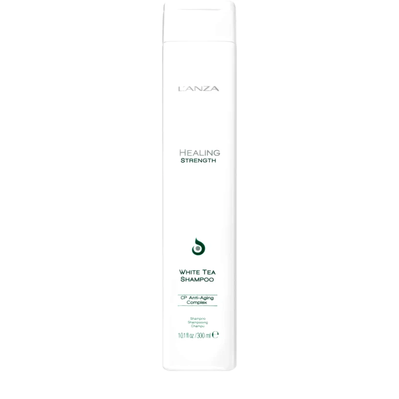 L'anza L'anza Healing Strength White Tea Shampoo σαμπουάν για κατεστραμμένα και εύθραυστα μαλλιά 300 ml