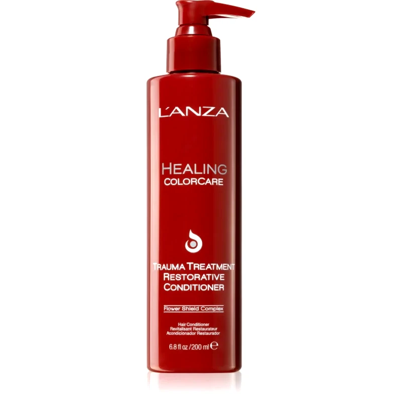 L'anza L'anza Healing ColorCare Trauma Treatment αναγεννητικό μαλακτικό για αδύναμα και ταλαιπωρημένα μαλλιά 200 ml