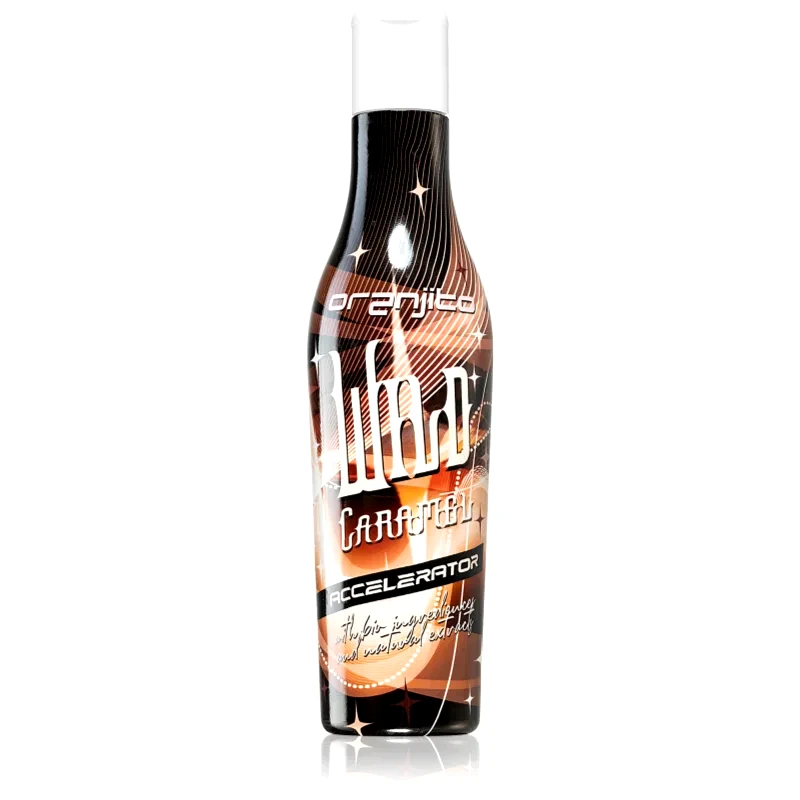 Oranjito Oranjito Level 2 Wild Caramel αντηλιακό γαλάκτωμα για το σολάριουμ με γιο-συστατικά και επιταχυντή μαυρίσματος 200 ml