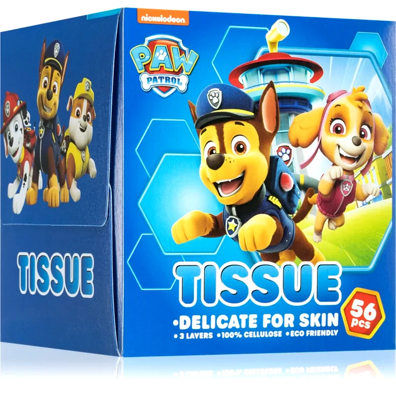 Nickelodeon Nickelodeon Paw Patrol Tissue χαρτομάντηλα 56 τμχ