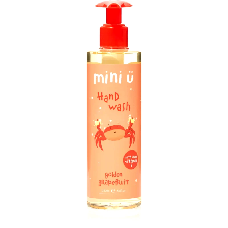 Mini-U Mini-U Hand Wash φυσικό ρευστό σαπούνι για τα χέρια για παιδιά Golden Grapefruit 250 ml