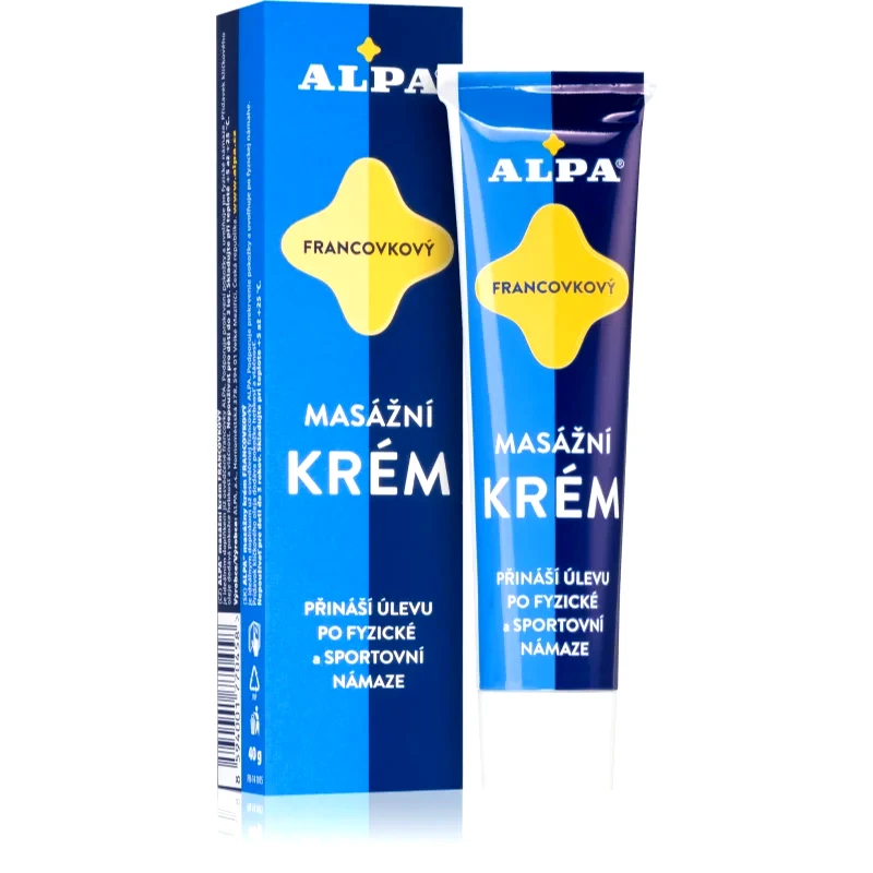 Alpa Alpa Massaging cream france κρέμα για μασάζ για μυς και αρθρώσεις 40 γρ