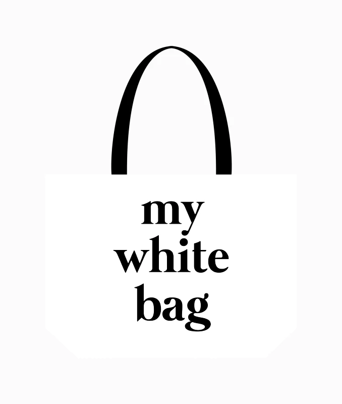 SWES Tote bag “my white bag” – SWES λευκή