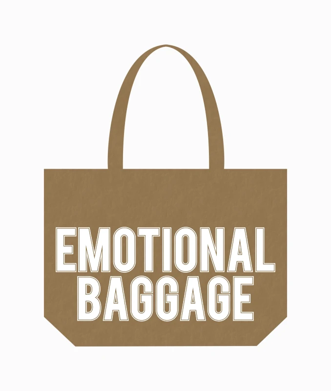 SWES Tote bag “Emotional Baggage” – SWES Μπεζ