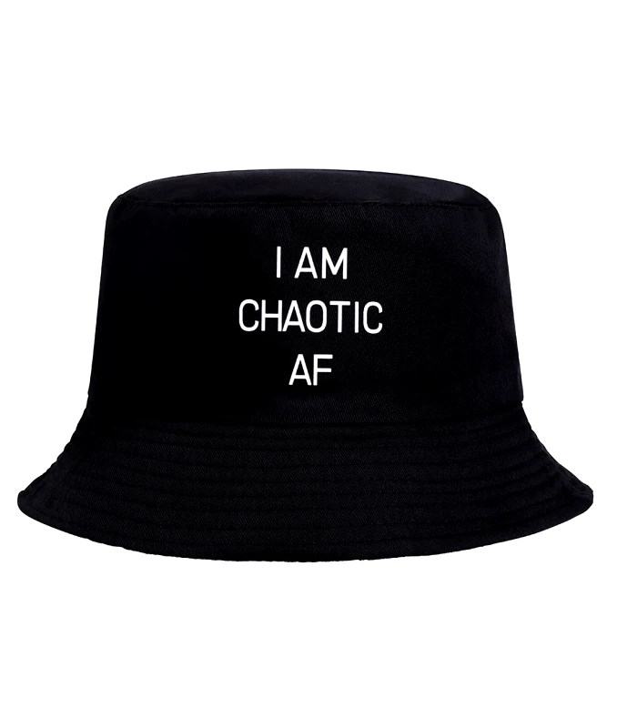 See What Eye See I am Chaotic AF Μαύρο