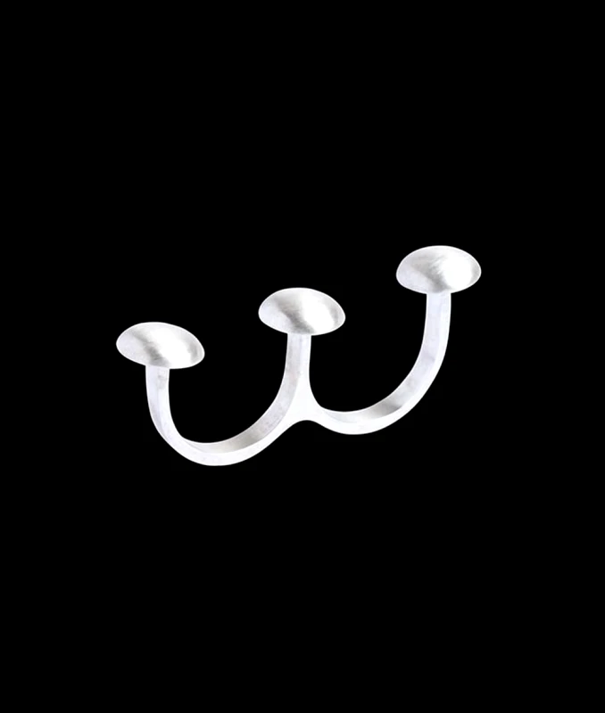 SWES 3 Dots χειροποίητο δαχτυλίδι SWES Ασημένιο