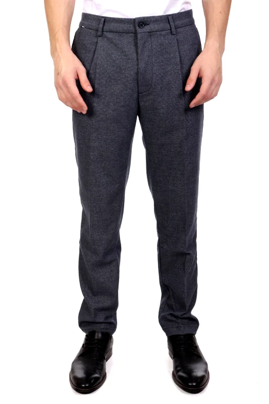 BOSS BOSS ΠΑΝΤΕΛΟΝΙ CHINO REGULAR TAPERED H-KANE-PL ΜΠΛΕ