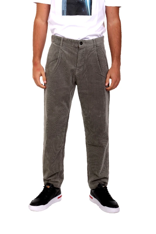 BOSS BOSS CASUAL ΠΑΝΤΕΛΟΝΙ ΚΟΤΛΕ RELAXED FIT CHINO-SHYNE ΦΥΣΤΙΚΙ