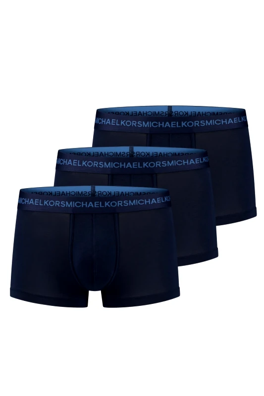 MICHAEL KORS MICHAEL KORS ΕΣΩΡΟΥΧΑ 3PACK TRUNKS STRETCH ΜΠΛΕ