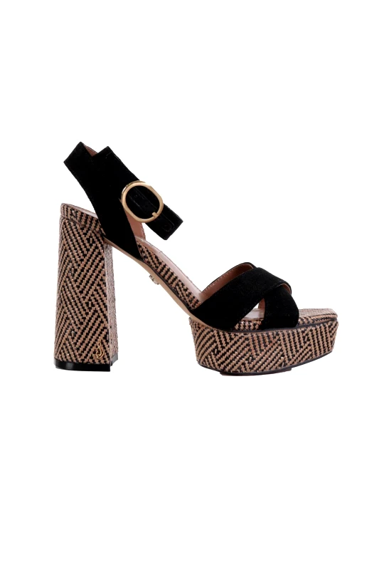 SAM EDELMAN SAM EDELMAN ΠΑΠΟΥΤΣΙΑ ΠΕΔΙΛΑ NOLITA ΜΑΥΡΟ