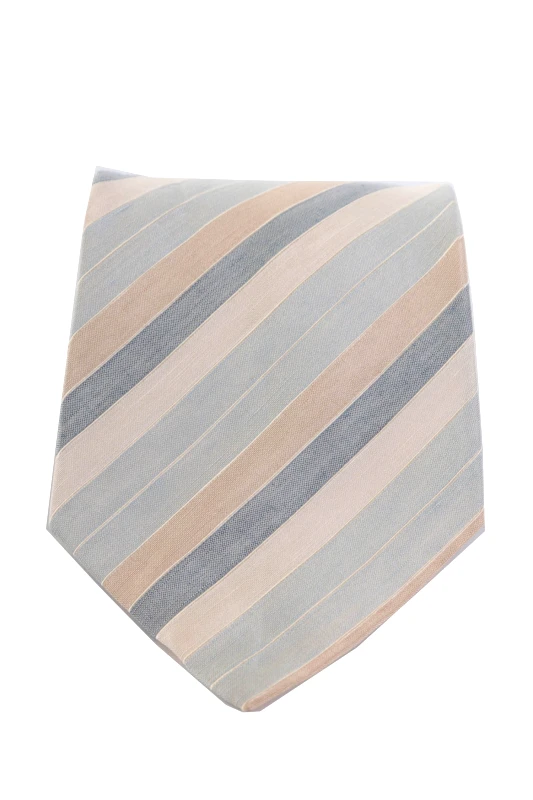 ARMANI COLLEZIONI GIORGIO ARMANI ΓΡΑΒΑΤΑ 10CM ΡΙΓΕ ΣΙΕΛ-ΜΠΕΖ
