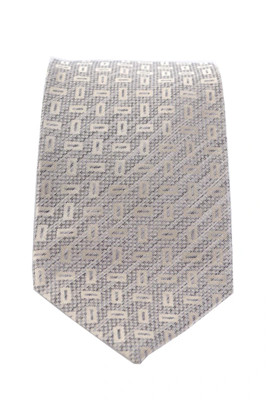 ARMANI COLLEZIONI ARMANI COLLEZIONI ΓΡΑΒΑΤΑ 9,5CM ΣΧΕΔΙΑΣΤΗ ΜΠΕΖ
