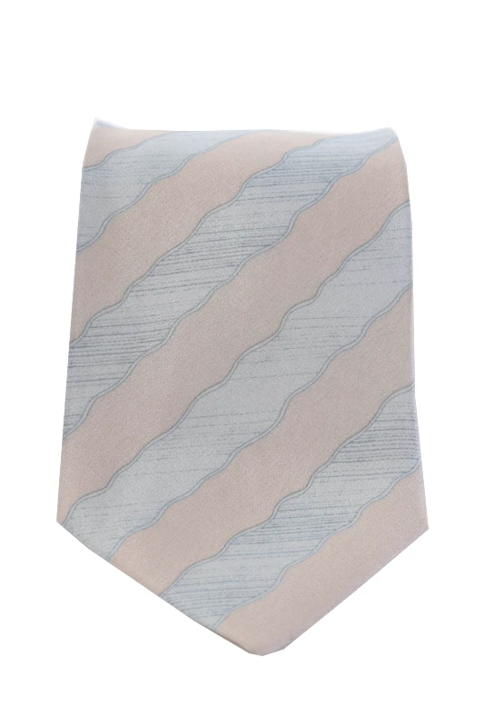 ARMANI COLLEZIONI GIORGIO ARMANI ΓΡΑΒΑΤΑ 9,5CM ΡΙΓΕ ΣΧΕΔΙΑΣΤΗ ΓΚΡΙ-ΣΙΕΛ