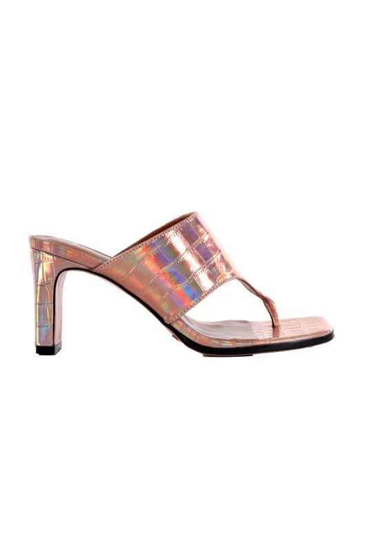 FAVELA FAVELA ΠΑΠΟΥΤΣΙΑ DOMNAS MULES ΡΟΖ ΧΡΥΣΟ