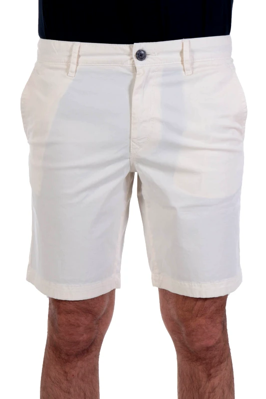 BOSS BOSS ΒΕΡΜΟΥΔΑ SCHINO SLIM FIT ΥΠΟΛΕΥΚΟ