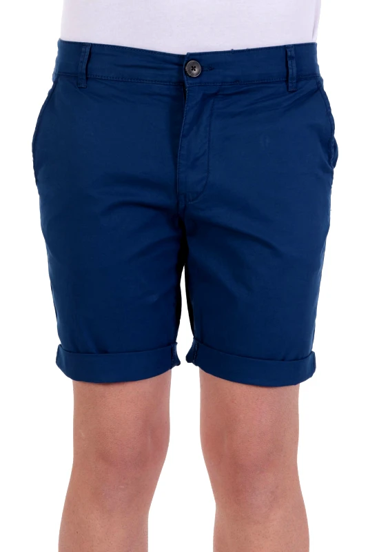 SELECTED SELECTED ΒΕΡΜΟΥΔΑ CHINO PARIS STRAIGHT FIT ΡΟΥΑ ΜΠΛΕ