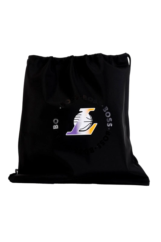 BOSS BOSS ΤΣΑΝΤΑ DRAWSTRING LAKERS ΜΑΥΡΟ