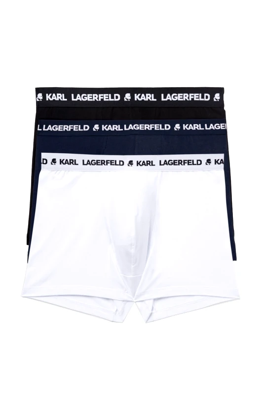 KARL LAGERFELD KARL LAGERFELD ΕΣΩΡΟΥΧΑ 3PACK TRUNKS SET ΜΠΛΕ-ΜΑΥΡΟ-ΛΕΥΚΟ