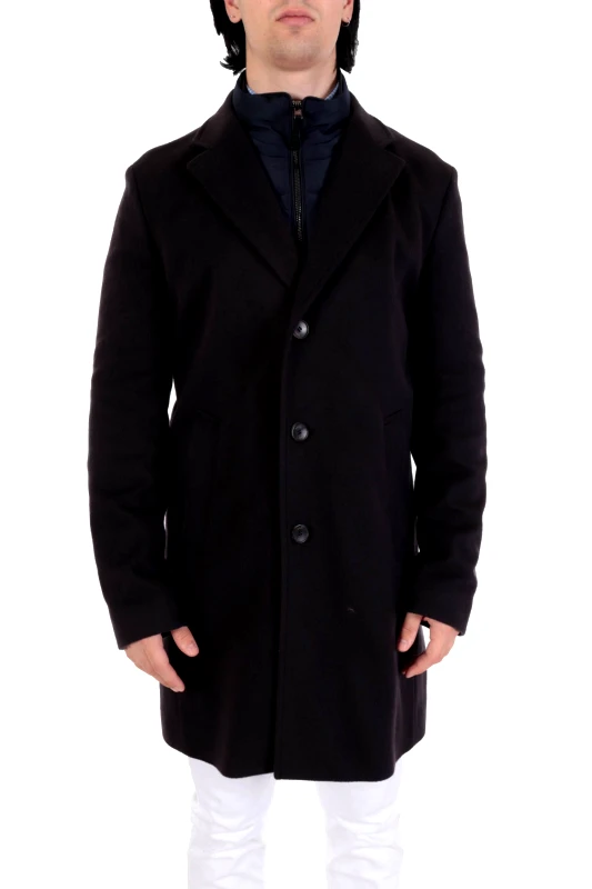 BOSS BOSS ΠΑΛΤΟ ΑΠΟΣΠΩΜΕΝΟΣ ΘΩΡΑΚΑΣ SLIM FIT H-HYDRE-BIB-224 ΜΠΛΕ