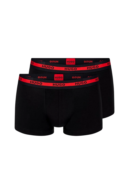 HUGO HUGO ΕΣΩΡΟΥΧΟ 2PACK TRUNK TWIN PACK ΜΑΥΡΟ