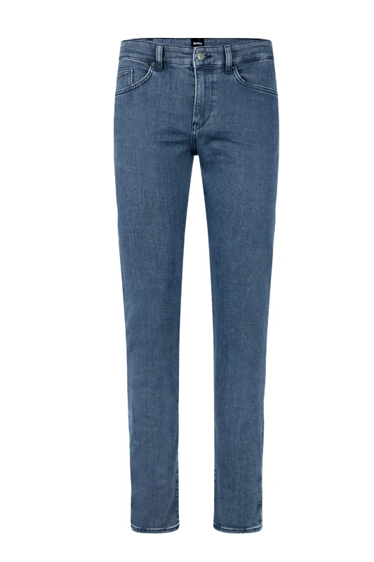 BOSS BOSS ΠΑΝΤΕΛΟΝΙ JEANS DELAWARE 3-1 SLIM FIT ΓΚΡΙ