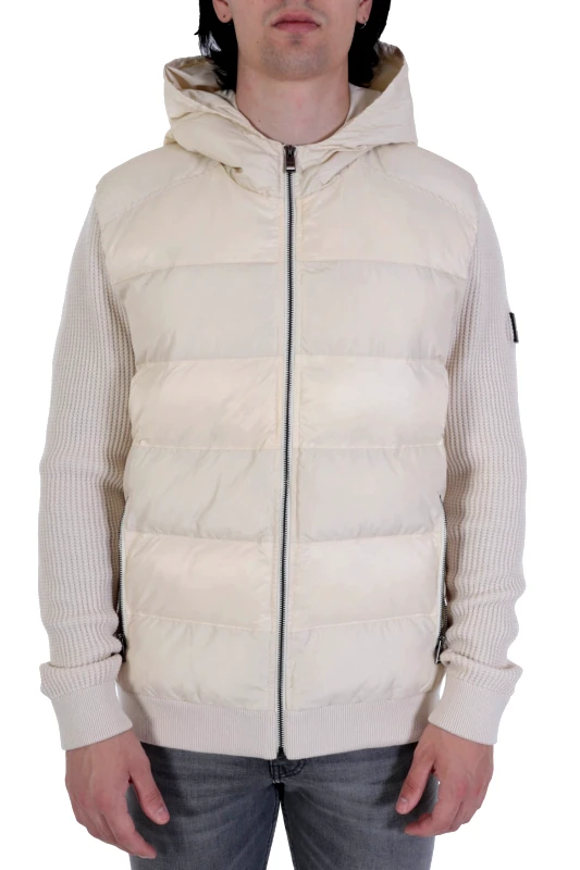 BOSS BOSS ΜΠΟΥΦΑΝΟΖΑΚΕΤΑ HOODIE LAGUNO ΕΚΡΟΥ