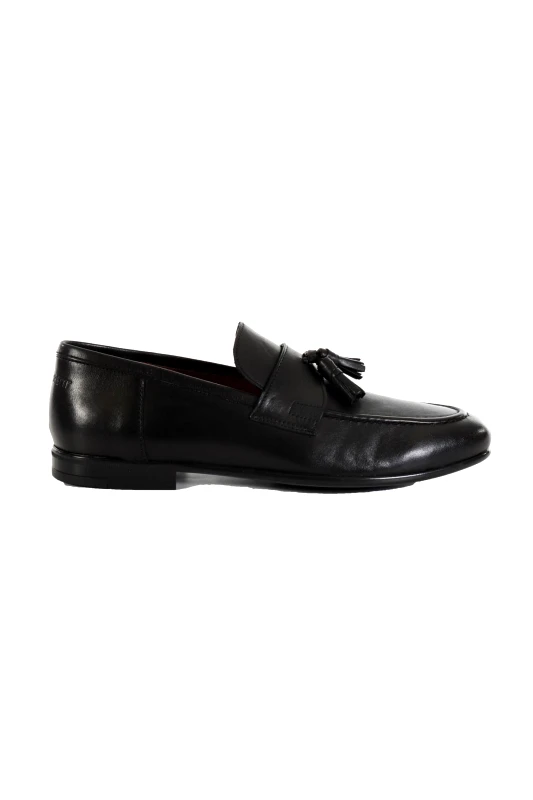 MARCO FERRETTI MARCO FERRETTI ΠΑΠΟΥΤΣΙΑ LOAFER ANTIK NAPPA WASHED ΜΑΥΡΟ